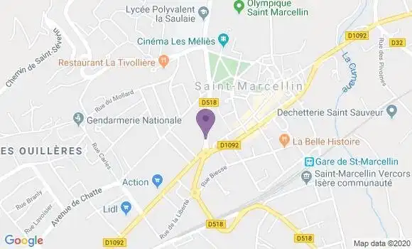Localisation Caisse d