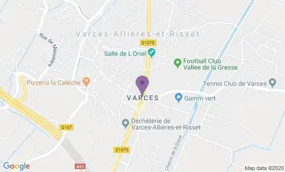 Localisation Caisse d