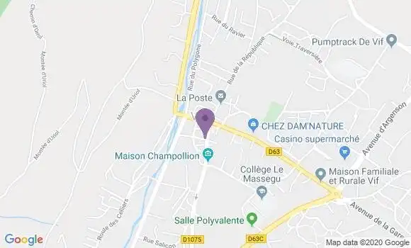 Localisation Caisse d