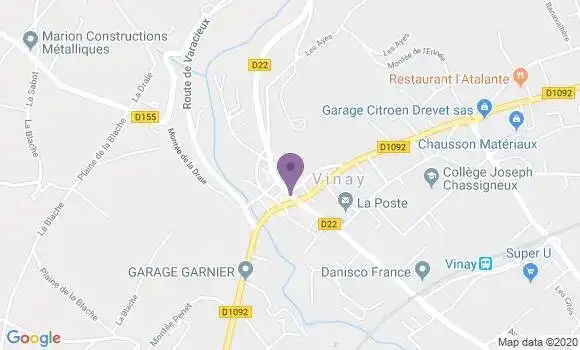 Localisation Caisse d