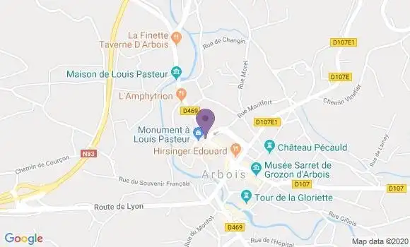 Localisation Caisse d