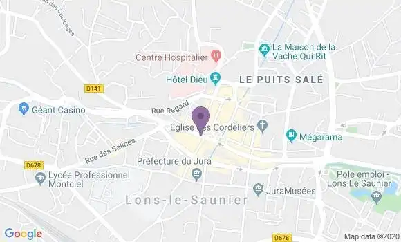 Localisation Caisse d