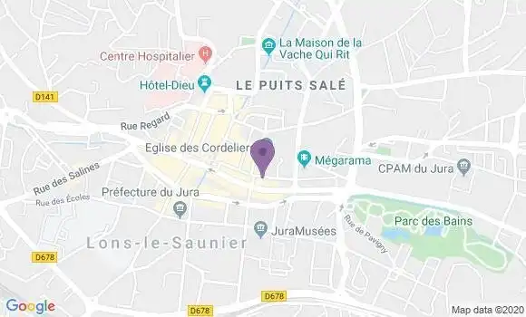 Localisation Caisse d