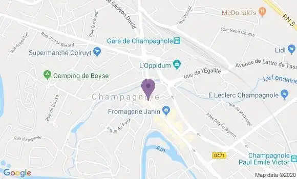 Localisation Caisse d