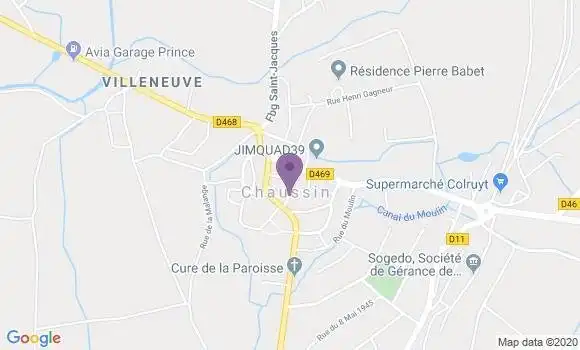 Localisation Caisse d