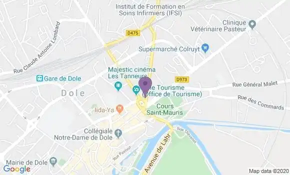 Localisation Caisse d