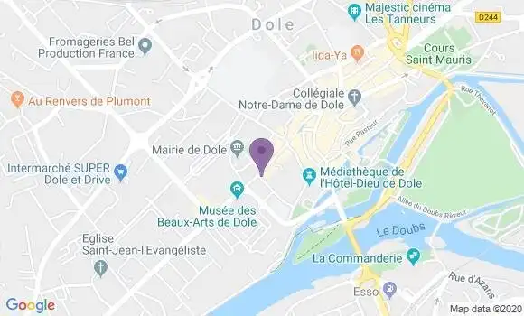 Localisation Caisse d