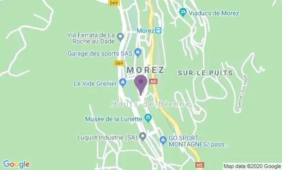 Localisation Caisse d