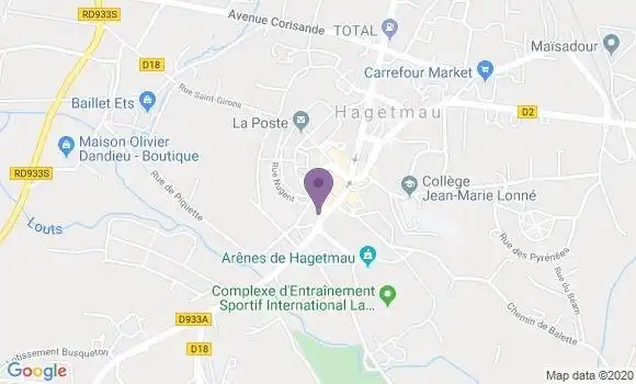 Localisation Caisse d