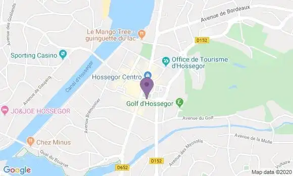 Localisation Caisse d