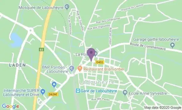 Localisation Caisse d