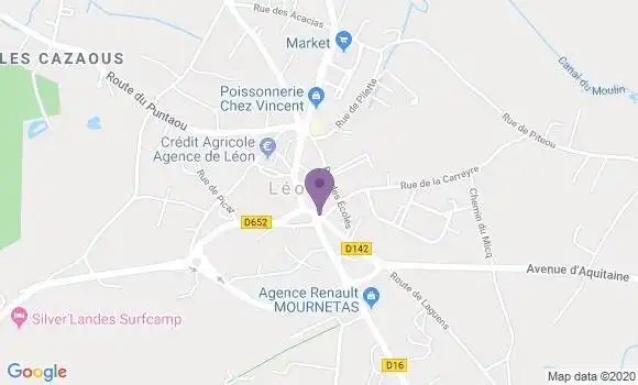 Localisation Caisse d