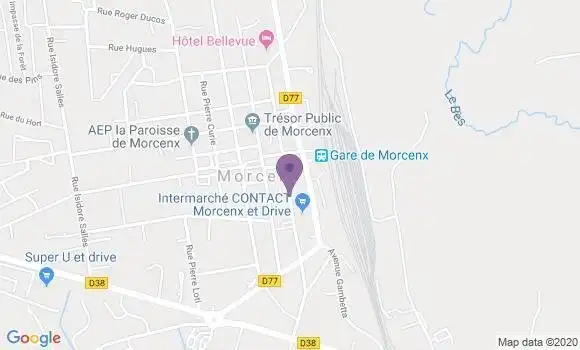 Localisation Caisse d