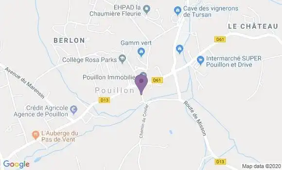 Localisation Caisse d