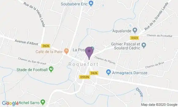 Localisation Caisse d