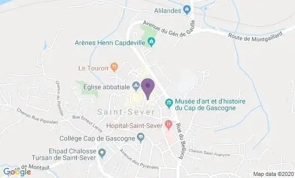Localisation Caisse d
