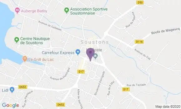 Localisation Caisse d