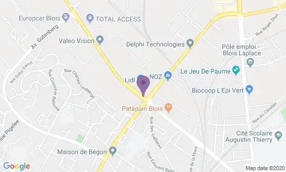 Localisation Caisse d