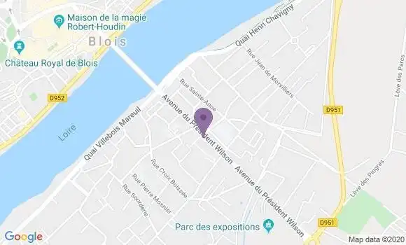 Localisation Caisse d