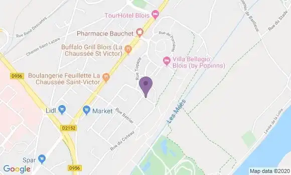 Localisation Caisse d