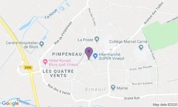 Localisation Caisse d