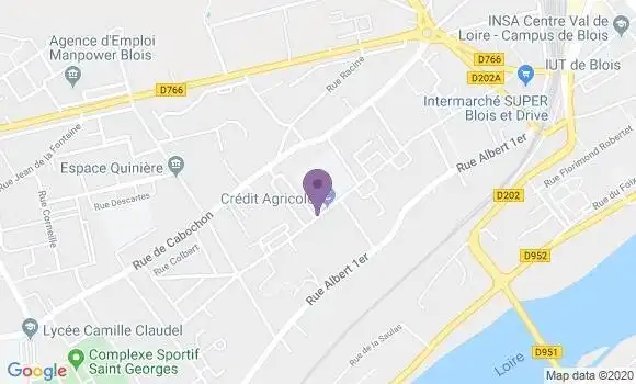 Localisation Caisse d