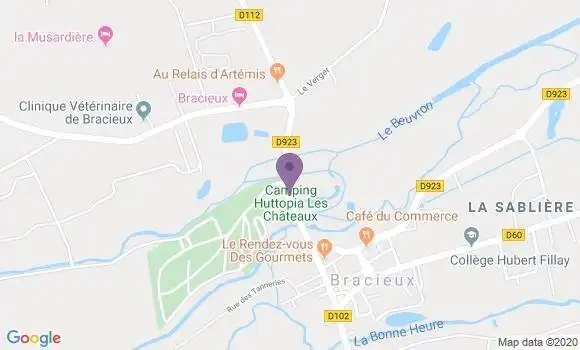 Localisation Caisse d