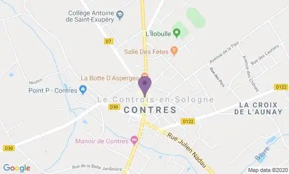Localisation Caisse d
