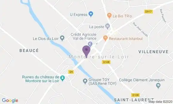 Localisation Caisse d