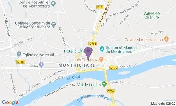 Localisation Caisse d