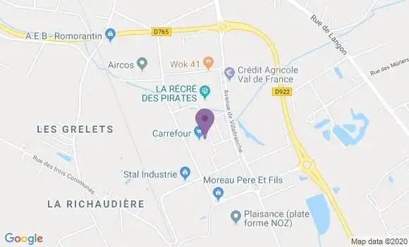 Localisation Caisse d