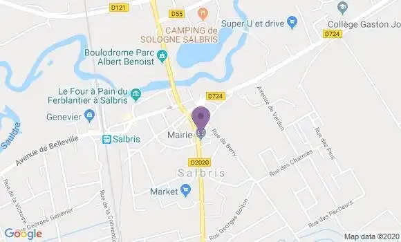 Localisation Caisse d