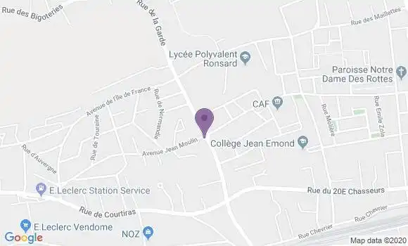 Localisation Caisse d