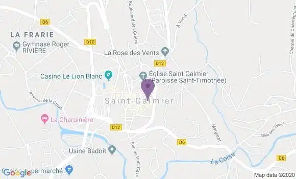 Localisation Caisse d