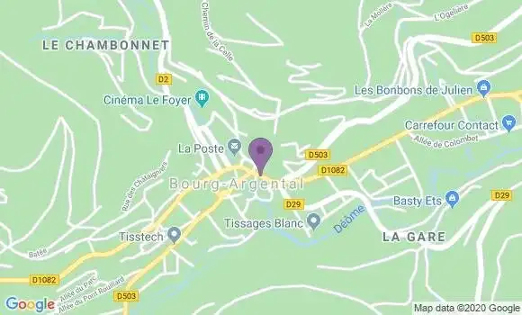 Localisation Caisse d