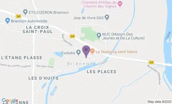 Localisation Caisse d