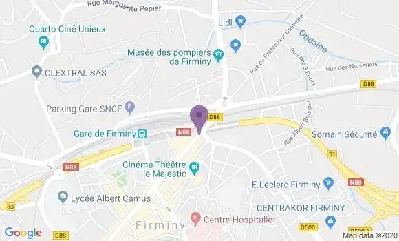 Localisation Caisse d