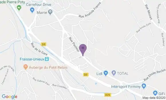 Localisation Caisse d