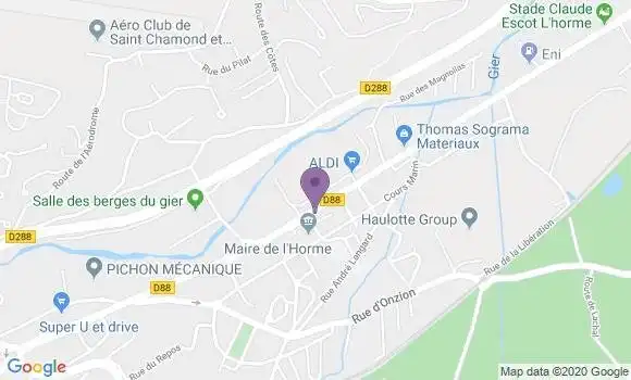 Localisation Caisse d