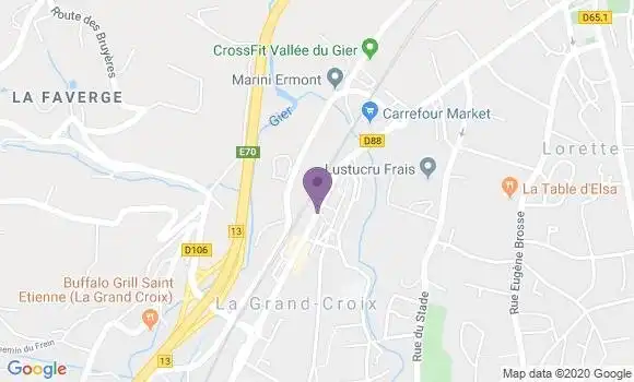 Localisation Caisse d