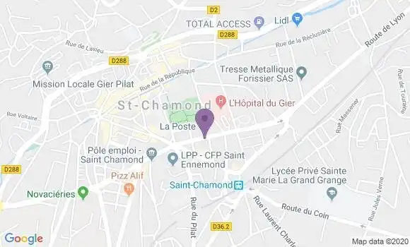 Localisation Caisse d
