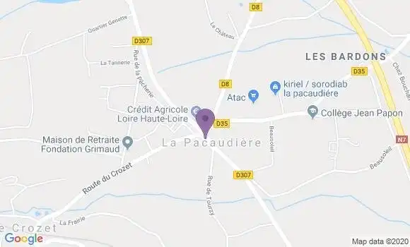 Localisation Caisse d