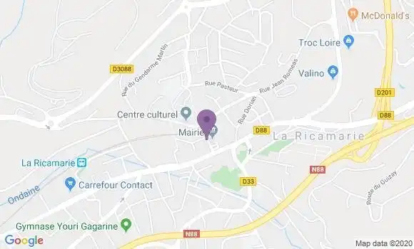 Localisation Caisse d