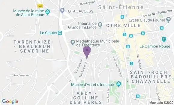 Localisation Caisse d