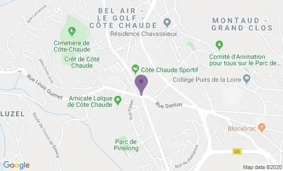 Localisation Caisse d