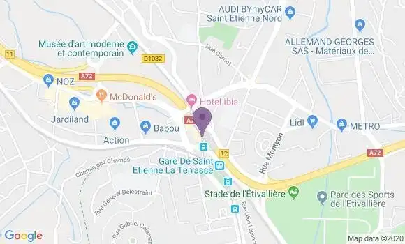 Localisation Caisse d