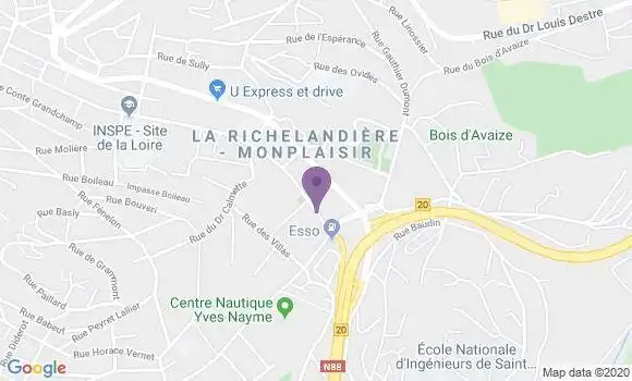 Localisation Caisse d