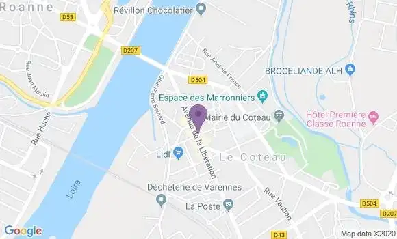 Localisation Caisse d