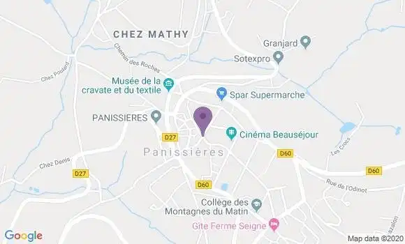 Localisation Caisse d