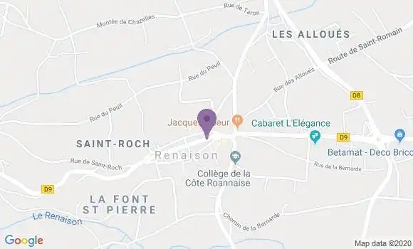 Localisation Caisse d